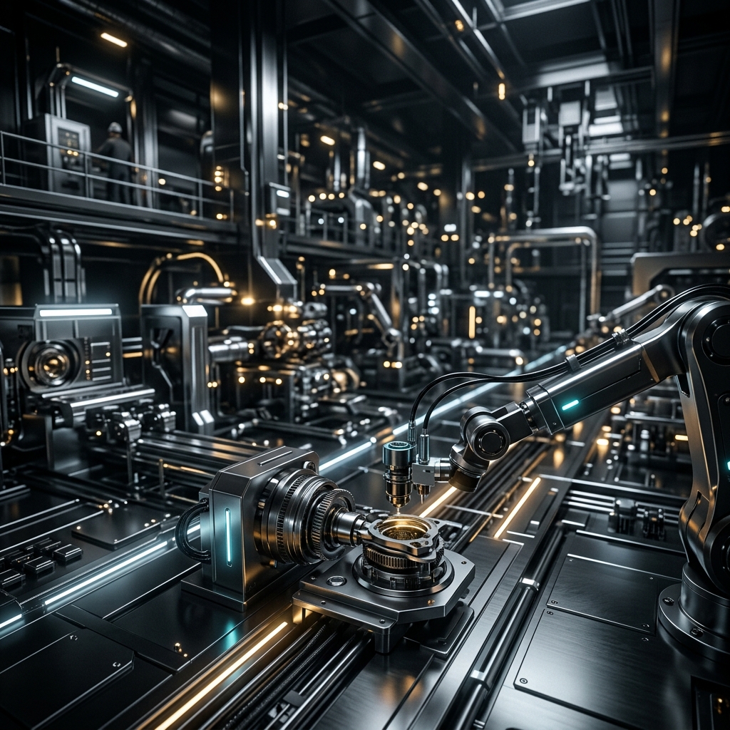 Sleek Manufacturing Facility